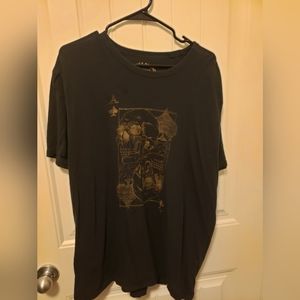 Lucky Brand Skull Card Tee